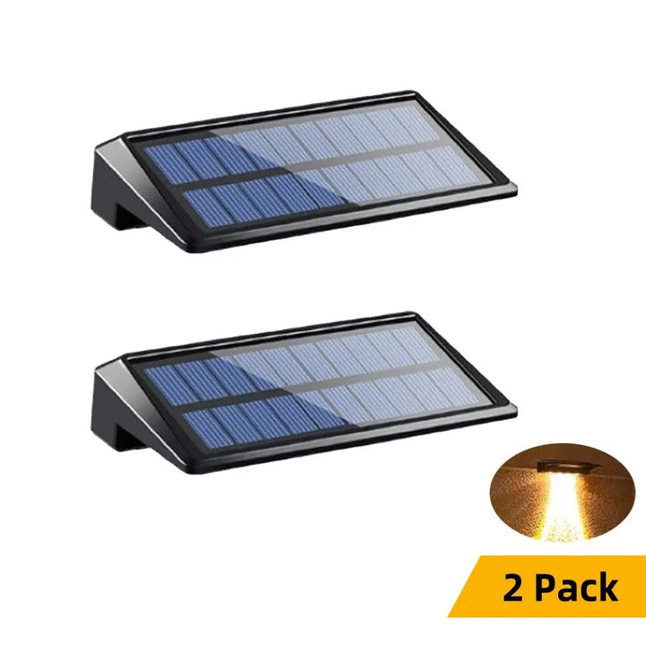 Lisslune | EcoRadiance Solar Accent Lights 2-Piece Set | Outdoor Lighting | Energy Efficient | Decorative Light for Garden & Terrace