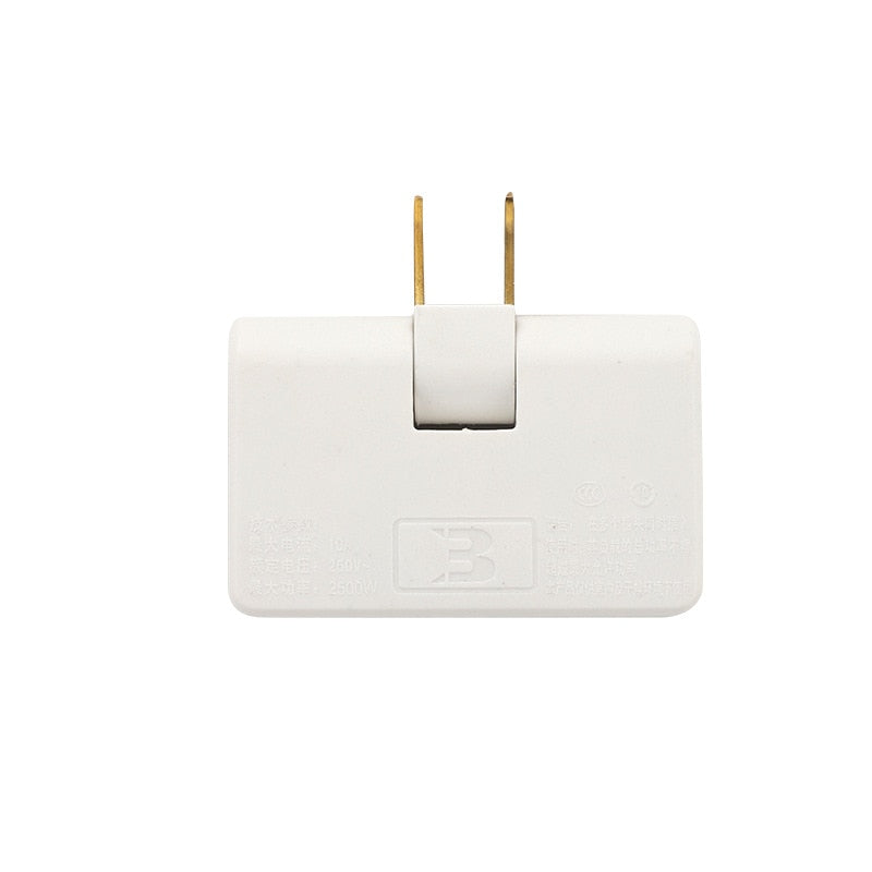 Lisslune | Foldable Tri-Plug Anywhere Charge Adapter