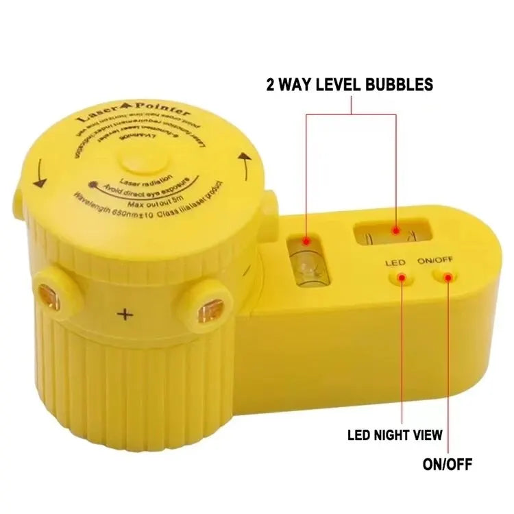 Lisslune | DIY Laser Level Ruler Measuring Laser Tool