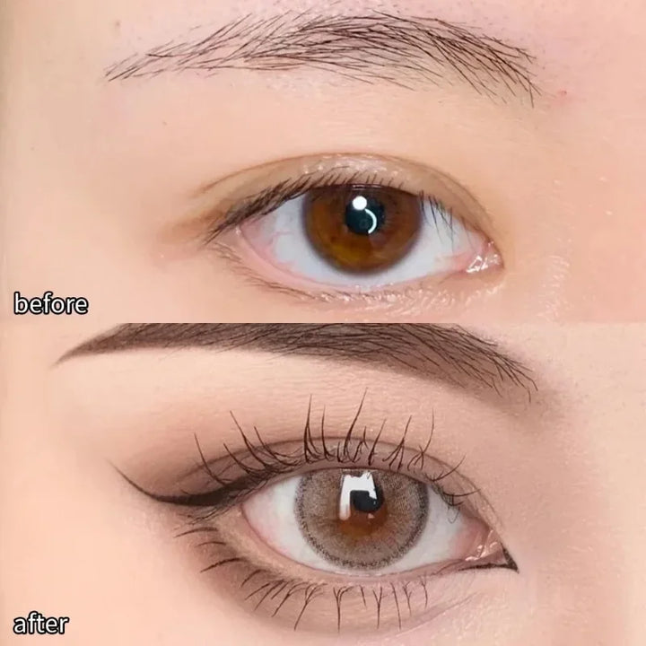 Rynx | Waterproof quick-drying liquid eyeliner pencil long-lasting silk moth eyeliner pencil ultra-fine matte black brown beauty eyes makeup