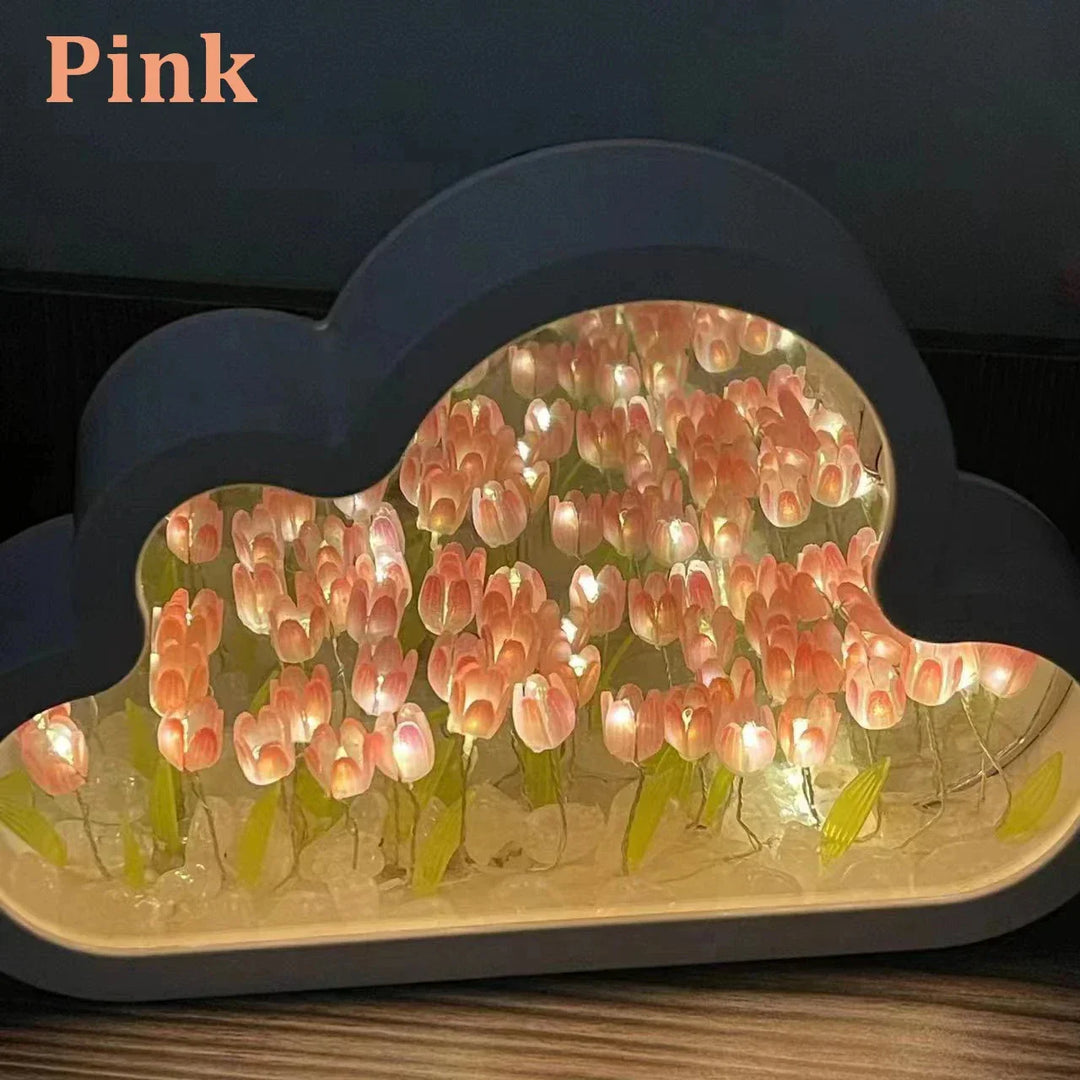 Lisslune | Tulip Atmosphere Infinite Flowers Night Light