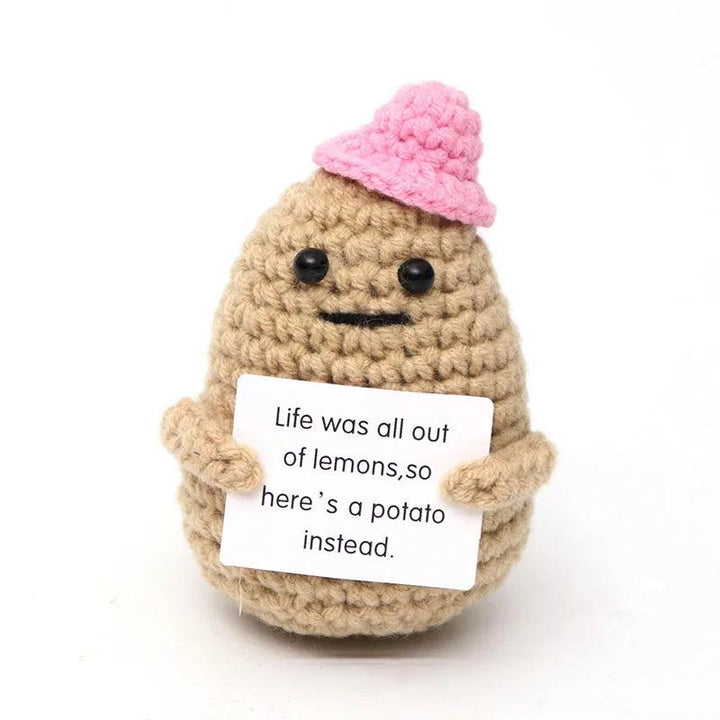 Lisslune | Shady Handcrafted Crochet Duck Ornaments for Emotional Support - Unique Home Decor and Perfect Christmas Gift