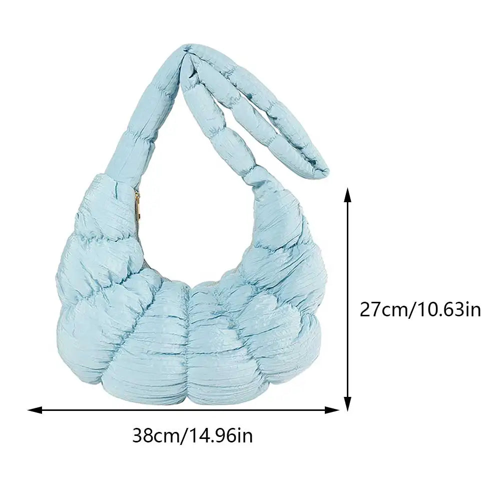 Lisslune | Puff Croissant Shoulder Bag