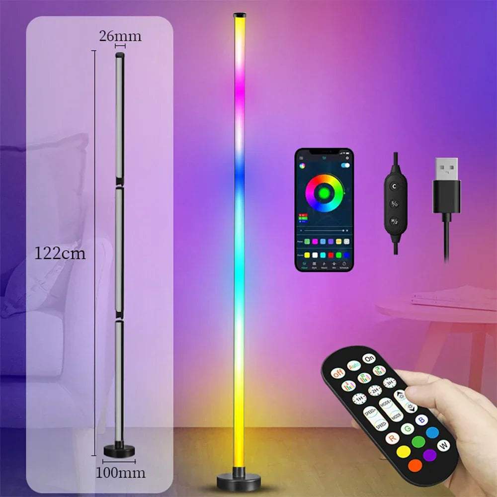 Lisslune | Smart RGB LED Floor Lamp