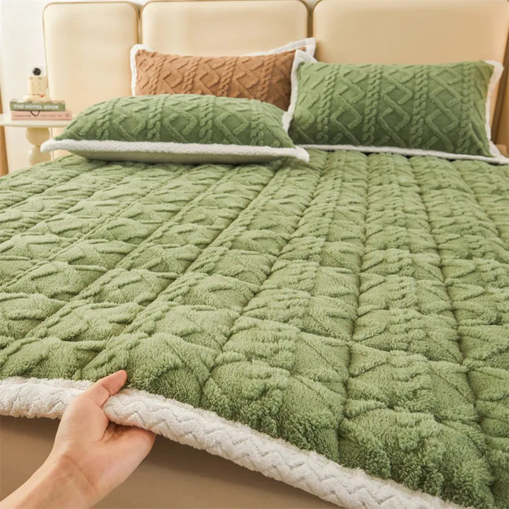 Lisslune | Thick Warm Winter Blanket Mattress Pad