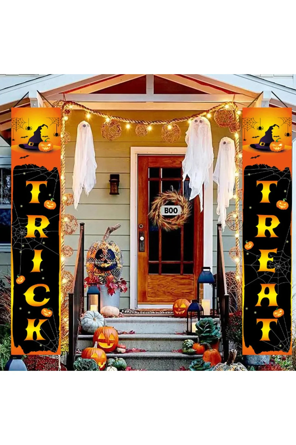 Lisslune | Halloween Trick-or-Treat Tapestry