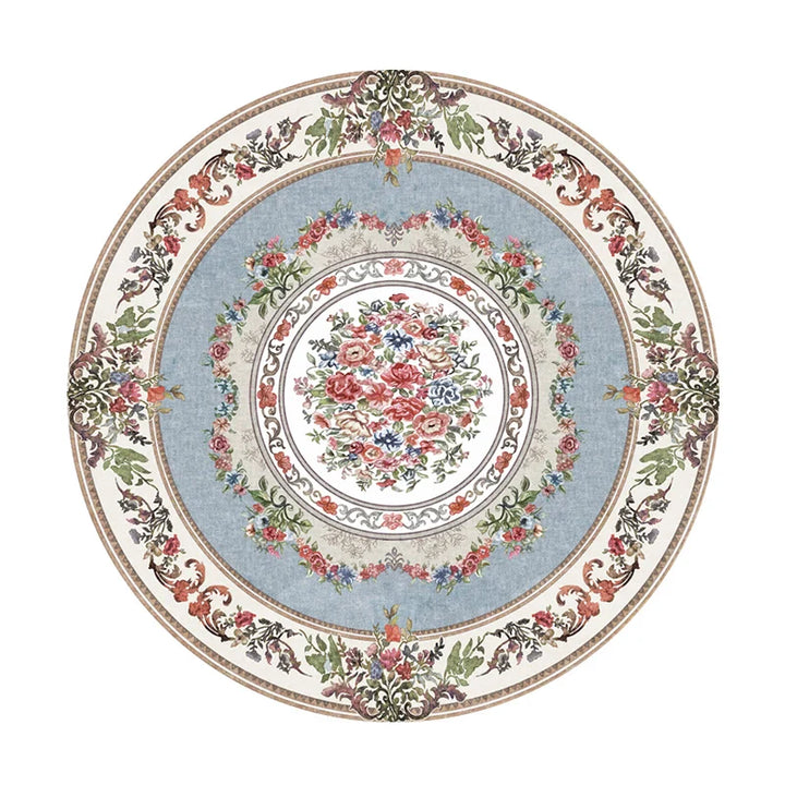 Rynx | Round Art Rugs Non-Slip Rug for the Living Room Comfortable Bedroom Rug Easy to Care Large Rugs Odorless Rug IG Alfombra