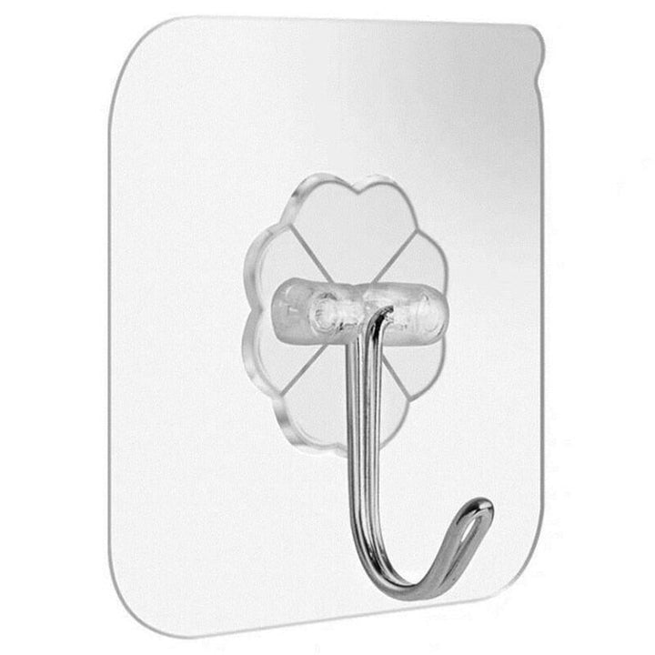 Lisslune | Punch-free Razor Holder Storage Hook (1/2/3 Pieces) - Wall Mounted Men's Razor Shelf for the Bathroom