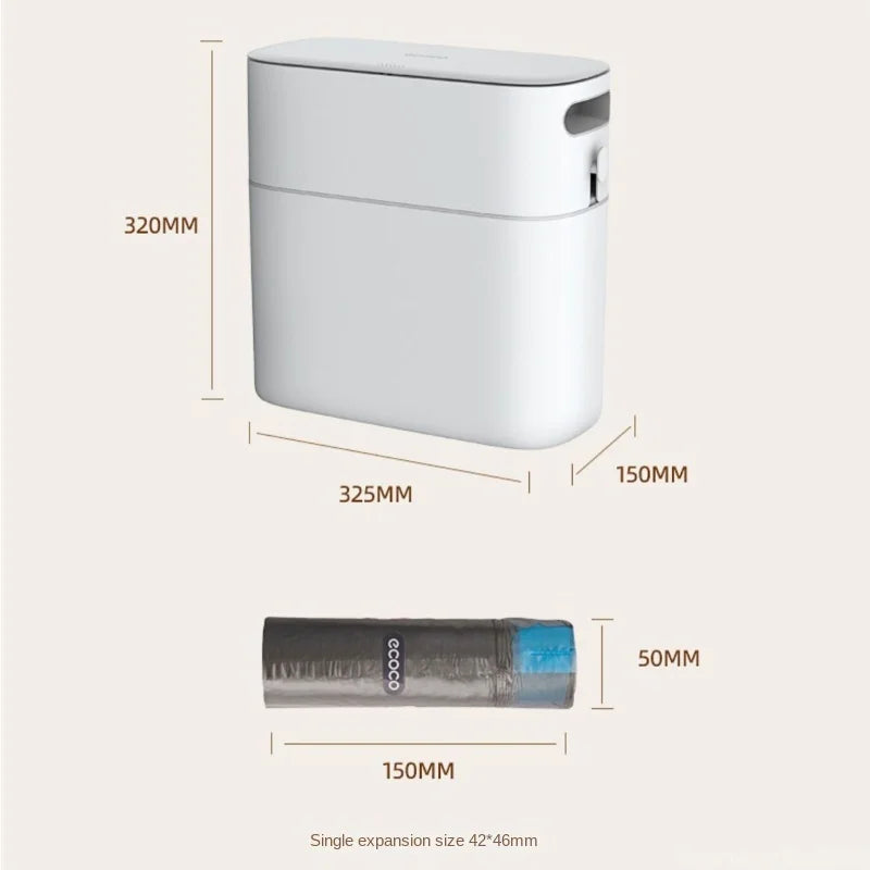 Lisslune | Smart Dispose Auto Wrap Trash Can