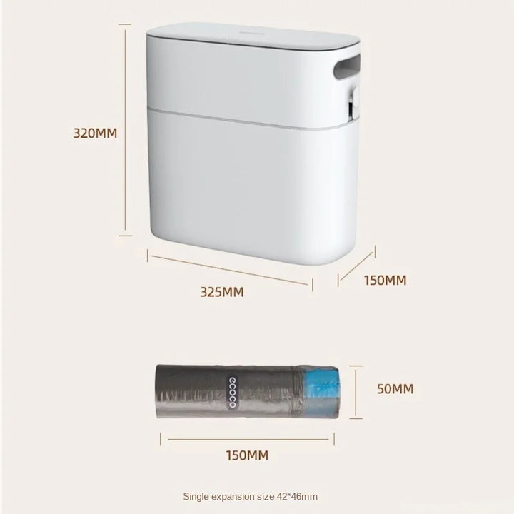 Lisslune | Smart Dispose Auto Wrap Trash Can