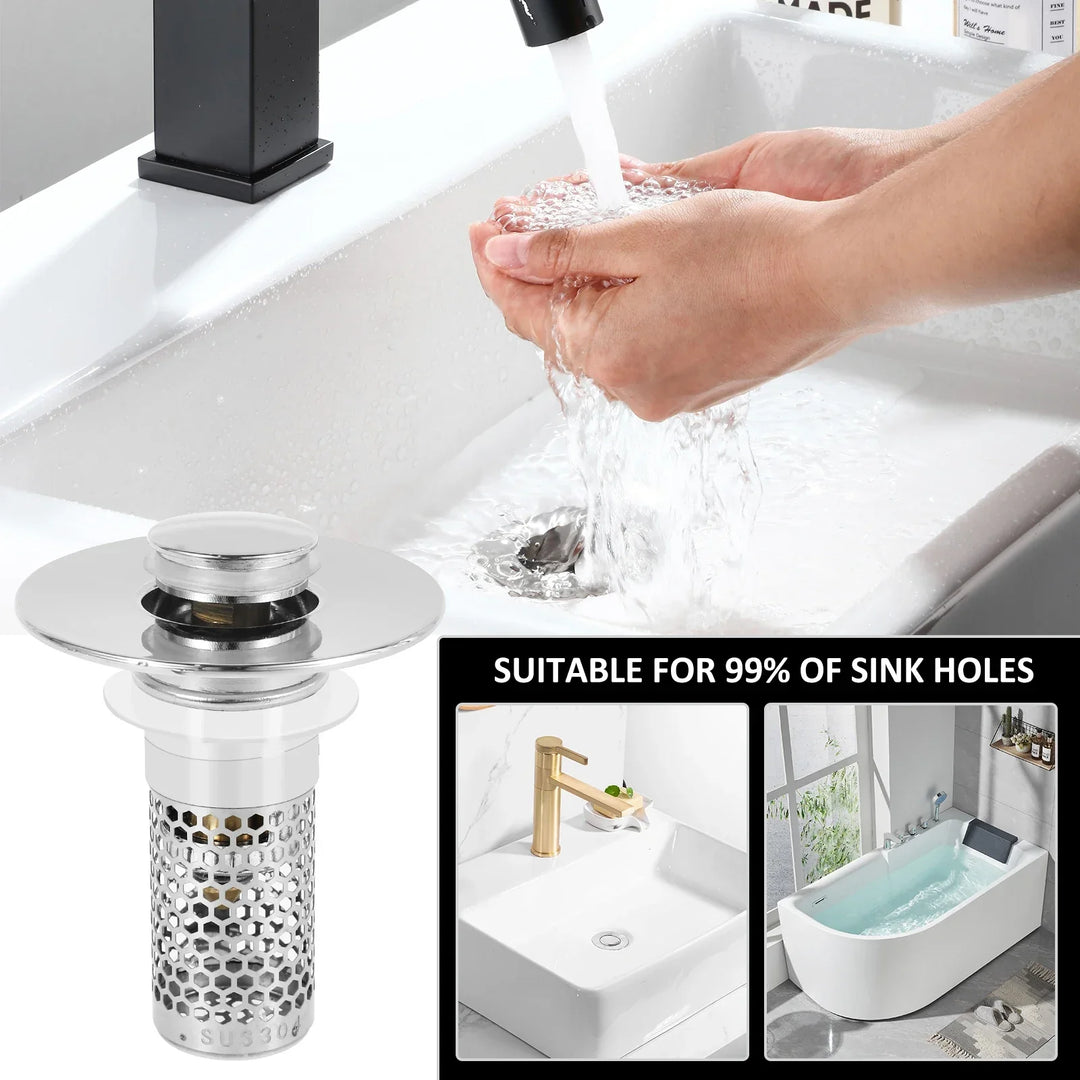 Lisslune | Sink Drain Anti-Odor Hair Catcher Filter