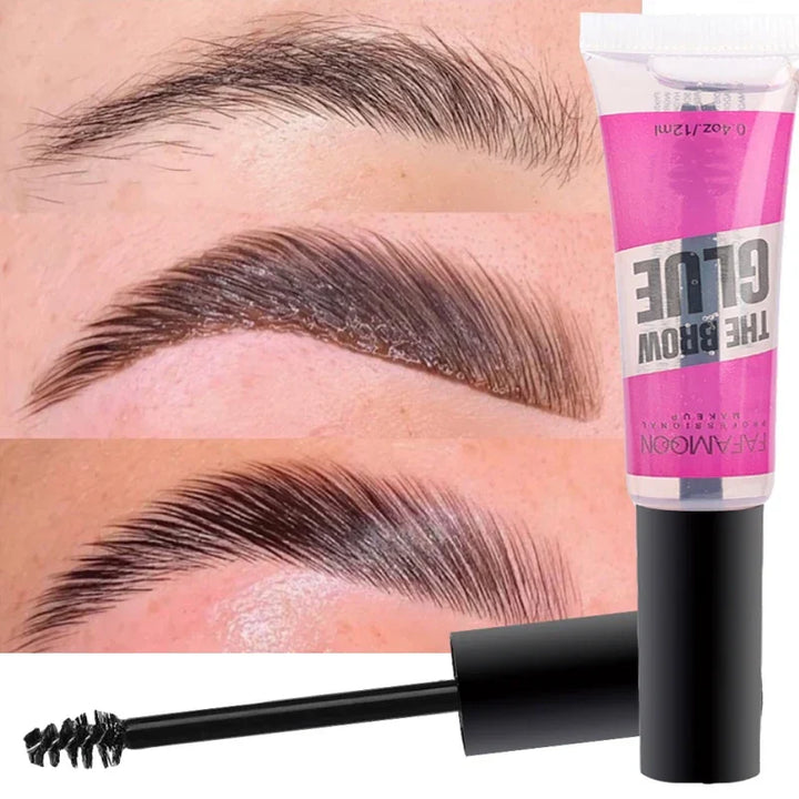 Rynx | Transparent Eyebrow Styling Gel fast-drying 12ml natural 3D wild eyebrows adhesive long-lasting waterproof Brow Enhancer Lifting Makeup