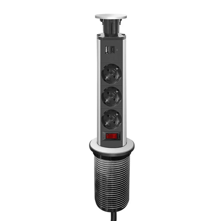 Lisslune | Cable Organizer Table Socket Pop-Up Power Strip