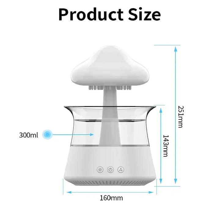 Lisslune | Cloud Rain Forest Aromatherapy Humidifier Lamp