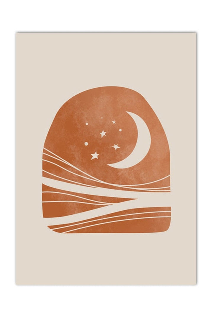 Lisslune | Academy Abstract Landscape Canvas