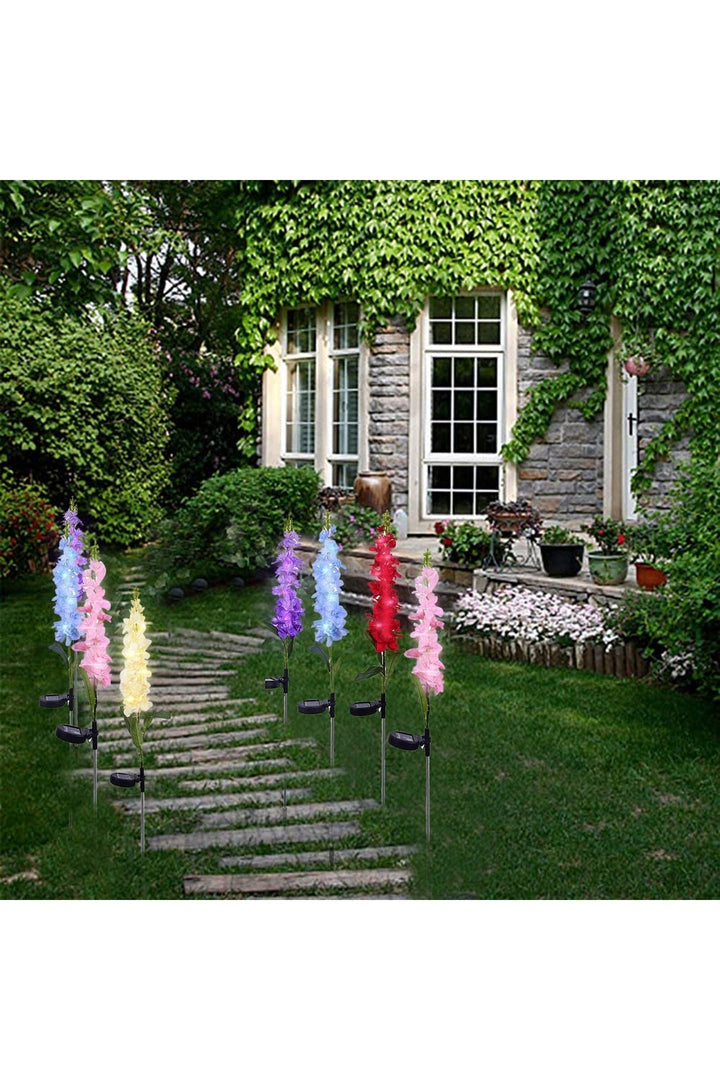 Lisslune | Solar-Violet Lawn Lights
