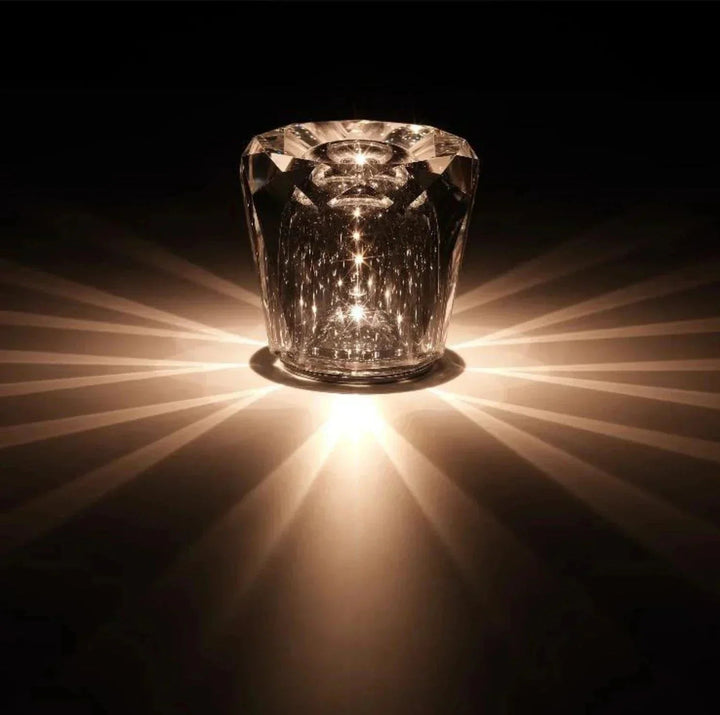 Lisslune | LumiGleam - Crystal faceted table lamp