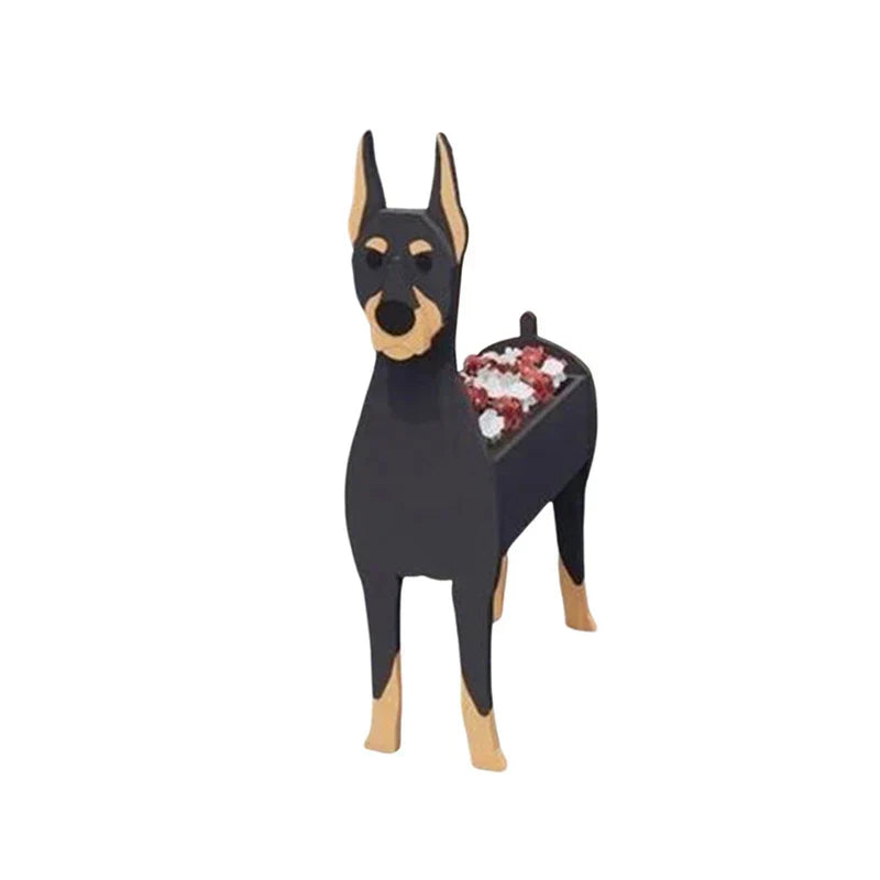 Lisslune | Flower Pot - Pawsome - Dog Plant Container - Various Breeds