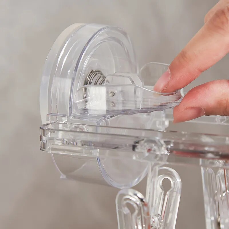 Lisslune | Crystal Clasp Sleek Multi-Peg Organizer