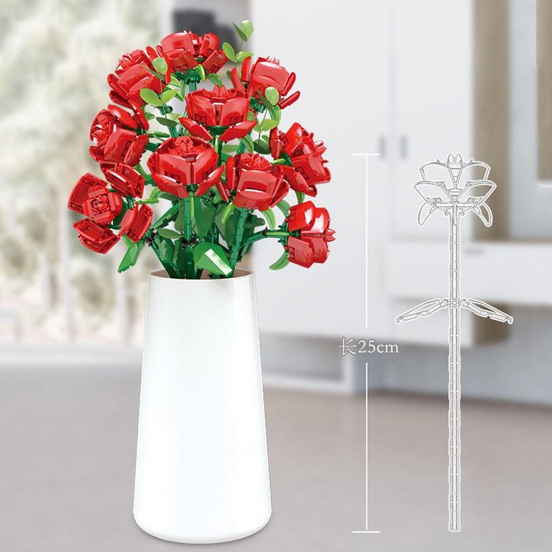 Lisslune | Eternal Orchid Artistry DIY Craft Kit - Create Timeless Flower Arrangements