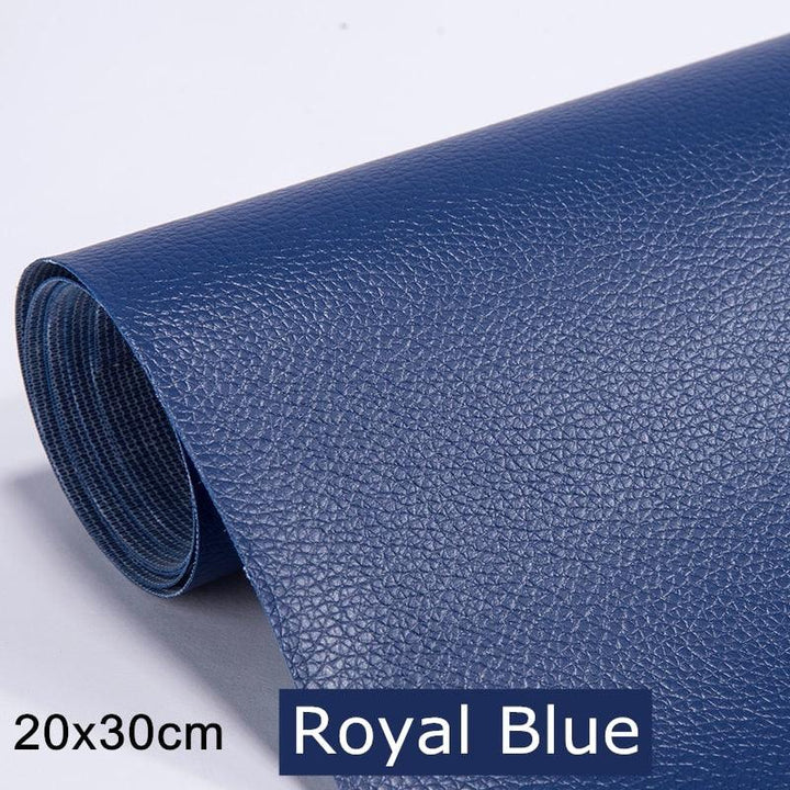 Lisslune | Jumbo XL Luxe Litchi Leather Repair Stickers - Stylish Solutions for Elegant Furniture Repairs