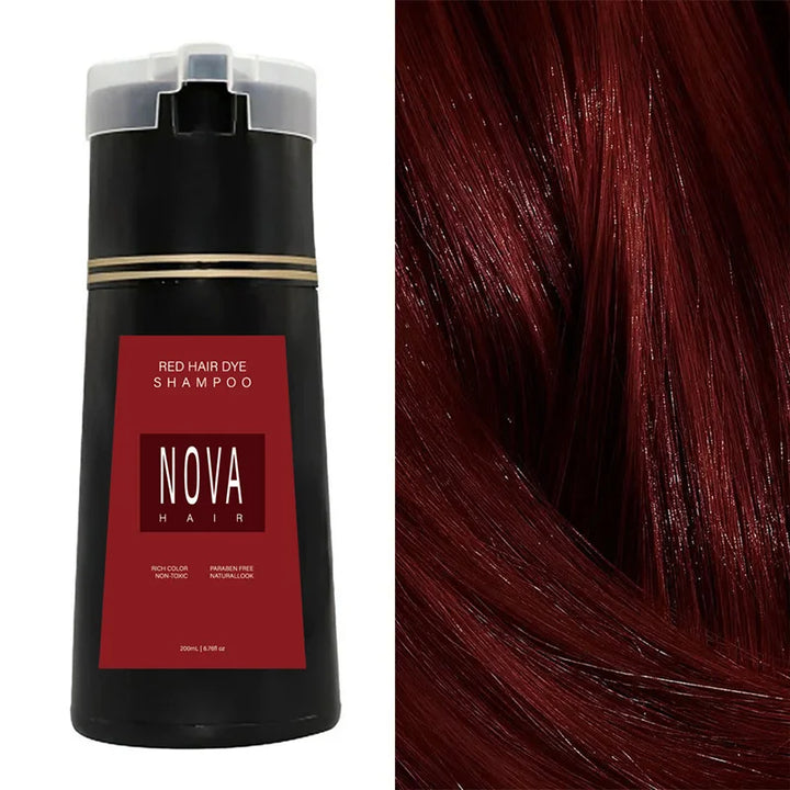 Lisslune | NovaHair Instant Dye Shampoo – Quick color refresh for your hair