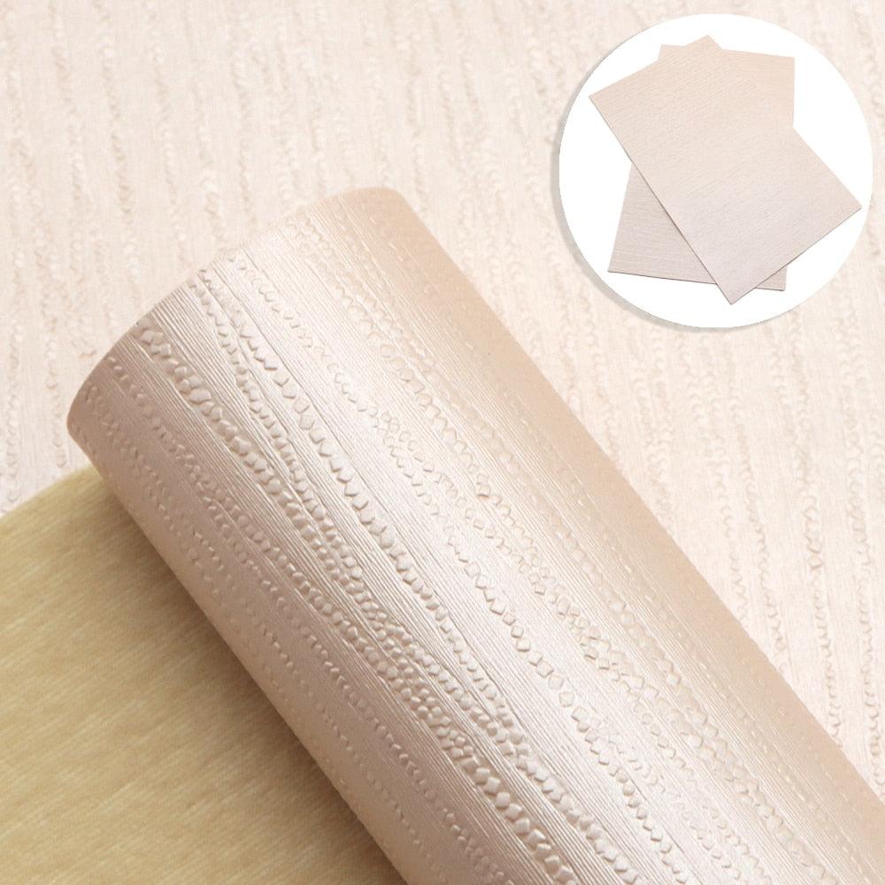 Lisslune | Opulent Pearl Striped Synthetic Leather for Luxury DIY Creations