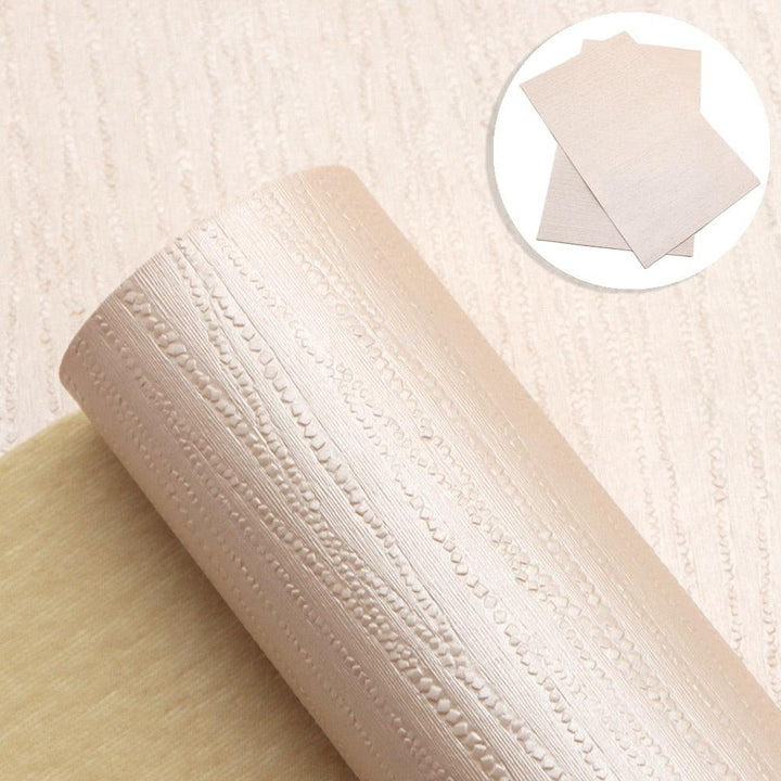 Lisslune | Opulent Pearl Striped Synthetic Leather for Luxury DIY Creations