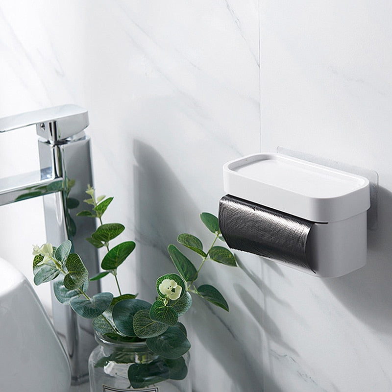 Lisslune | Self-Adhesive Wall Garbage Bag Dispenser