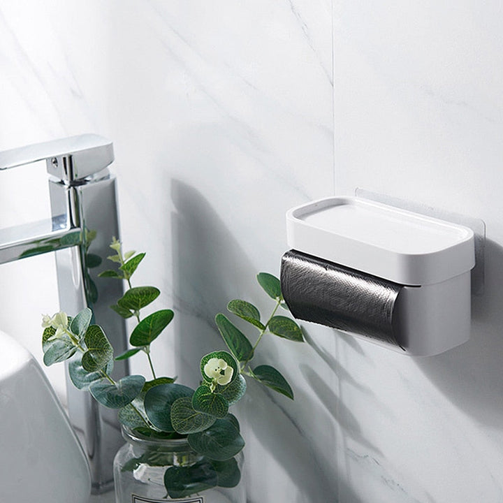 Lisslune | Self-Adhesive Wall Garbage Bag Dispenser