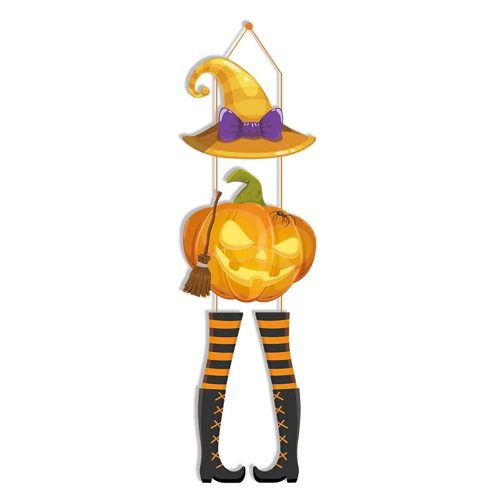 Rynx | Halloween Door Hanging Pumpkin Ghost Magical Hat Door Ornaments Home Garden Party Decoration