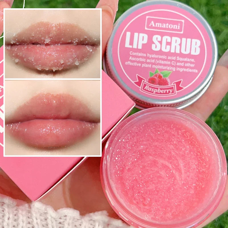Rynx | Fruit Flavor Peeling Lip Mask Repair Dead Skin Exfoliate Moisturizing Nourishing Smoothing Repair Lips Fine Lines Lip Care Cream