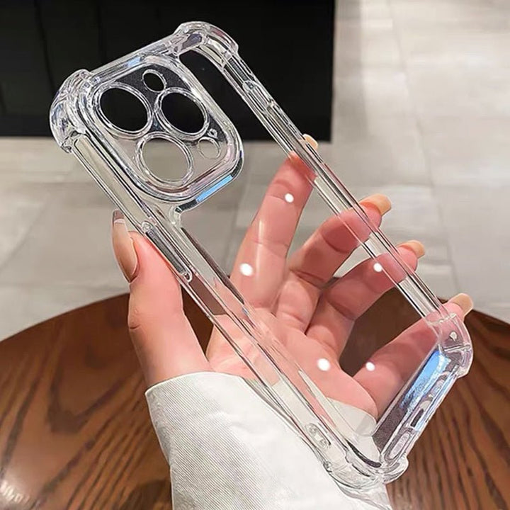 Lisslune | Shockproof transparent hard iPhone case