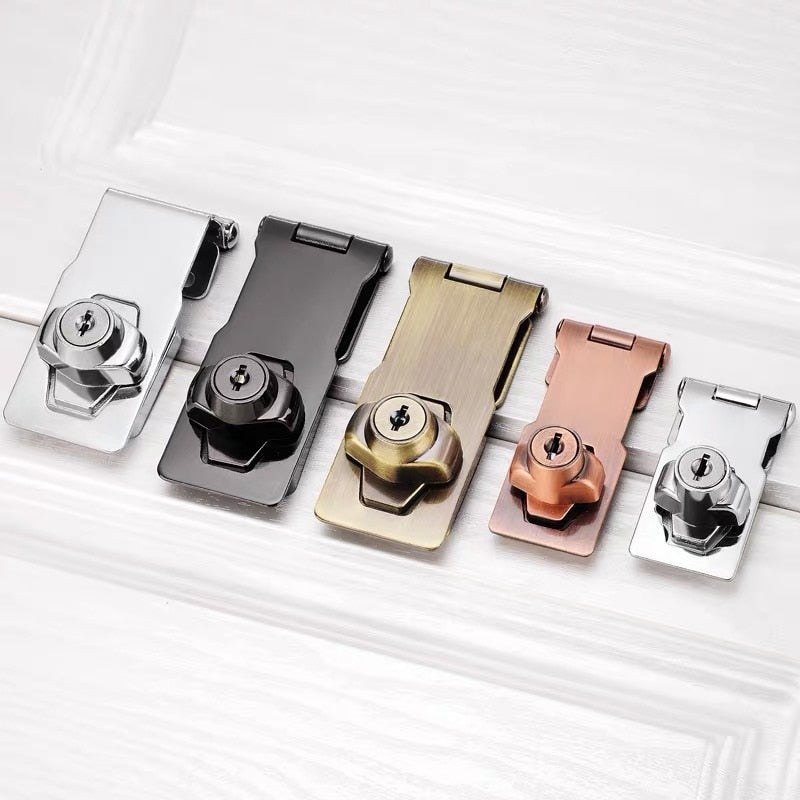 Lisslune | Cabinet Secure Stainless Steel Heavy Duty Drawer Lock