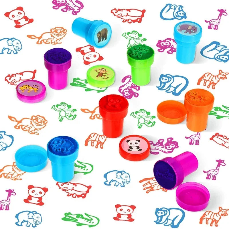 Lisslune | Colorful DIY Kids Stamp (10 pieces)