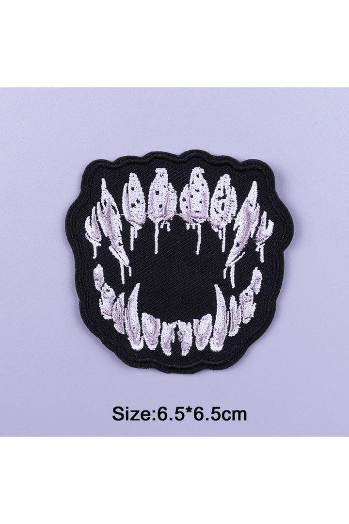 Lisslune | Punk Style Embroidered Patches