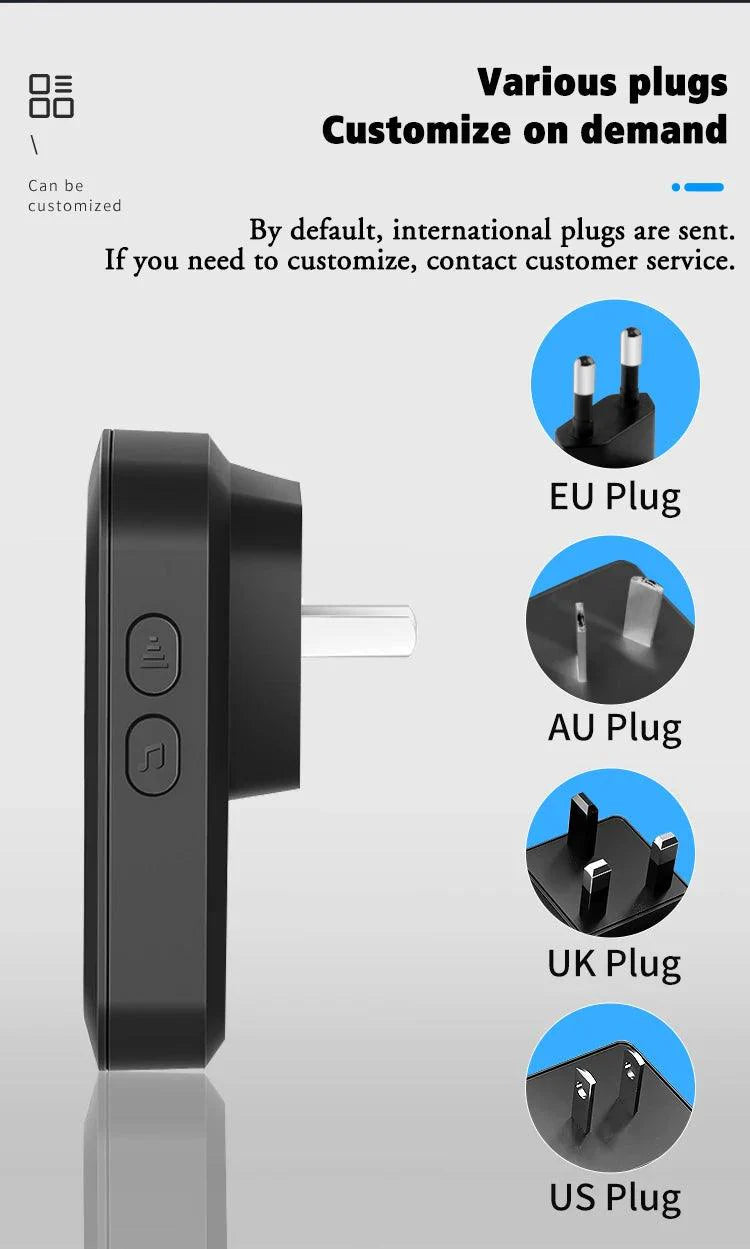 Lisslune | Smart Infrared Motion Detector Doorbell Alarm System for Superior Business Protection