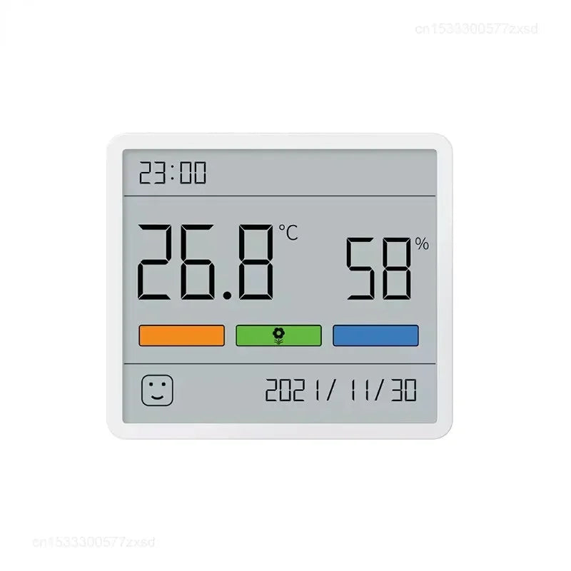 Lisslune | All-in-One Indoor Humidity Meter Clock Digital Thermometer