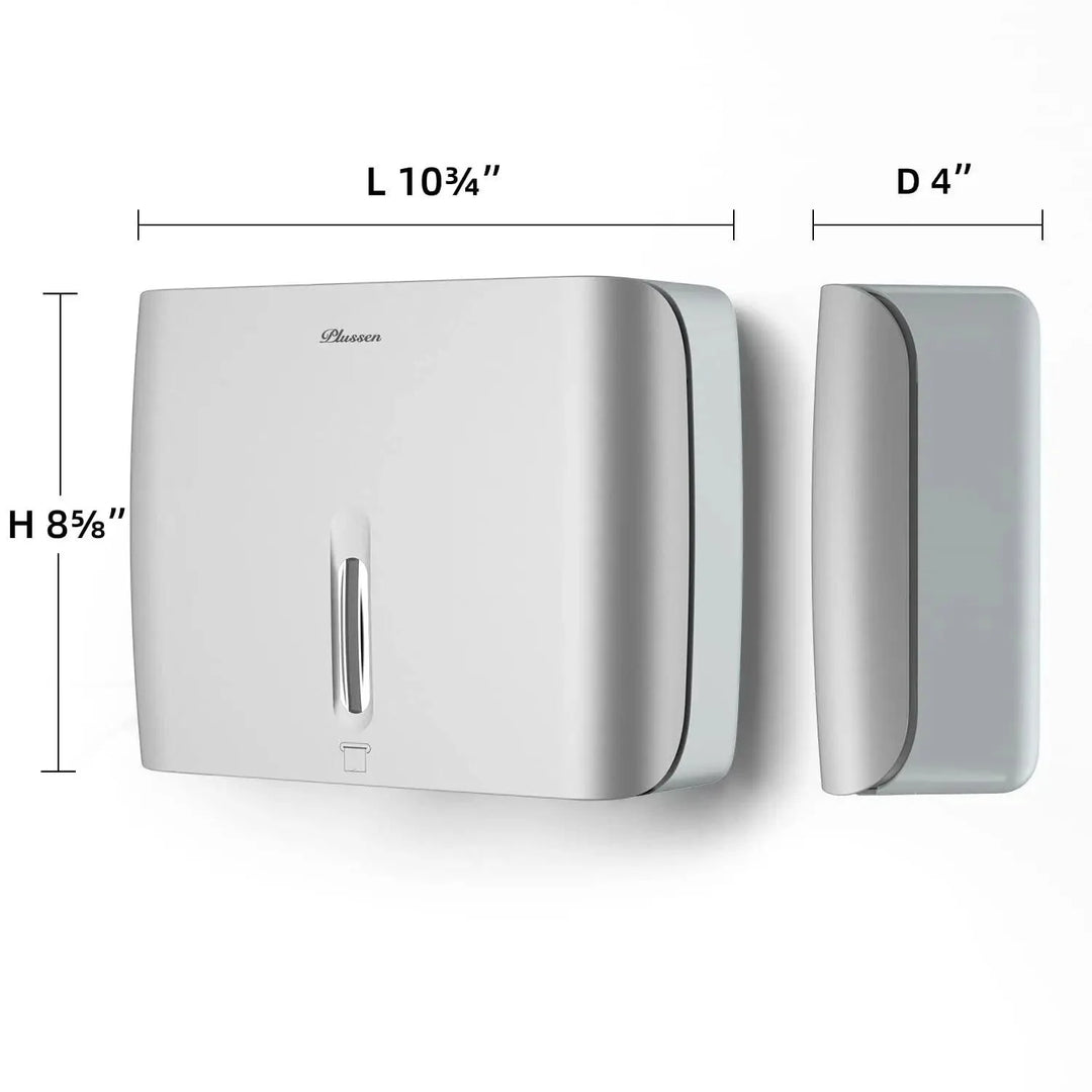 Lisslune | Wall-mounted key lock paper towel dispenser with 200 capacity