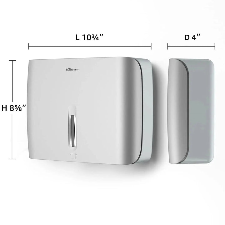Lisslune | Wall-mounted key lock paper towel dispenser with 200 capacity