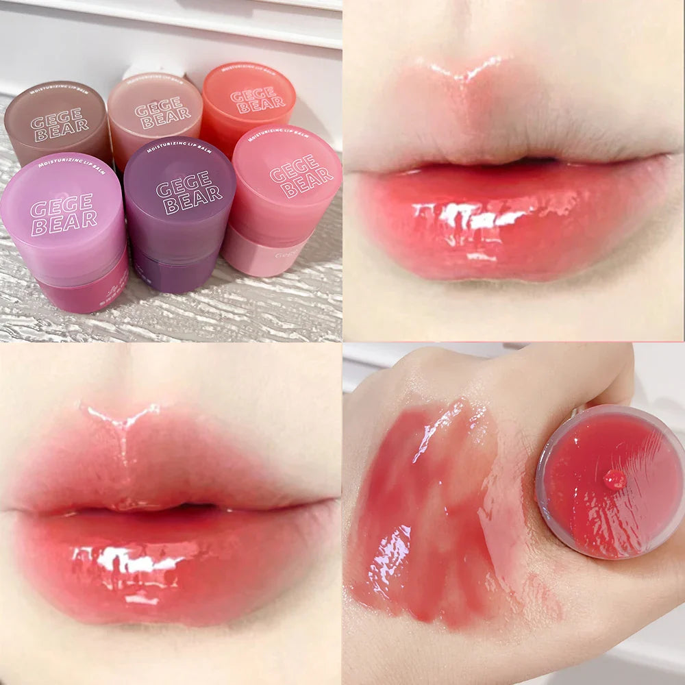 Rynx | Korean Mirror Lip Glaze Waterproof Non-stick Cup Lip Gloss Sexy Red Liquid Lipstick Long-lasting Moisturizing Natural Lip Makeup