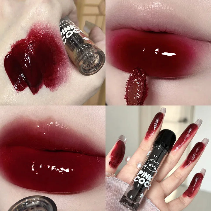 Rynx | Mirror Water Lip Gloss Lip Glass Moisture Liquid Lipstick Clear Shade Makeup Korean Lip Balm Women Cosmetics