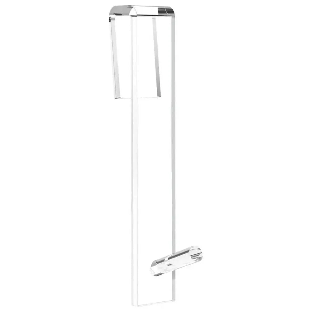 Lisslune | Frameless Acrylic Shower Door Organizer - Effortless Installation Without Drill Required