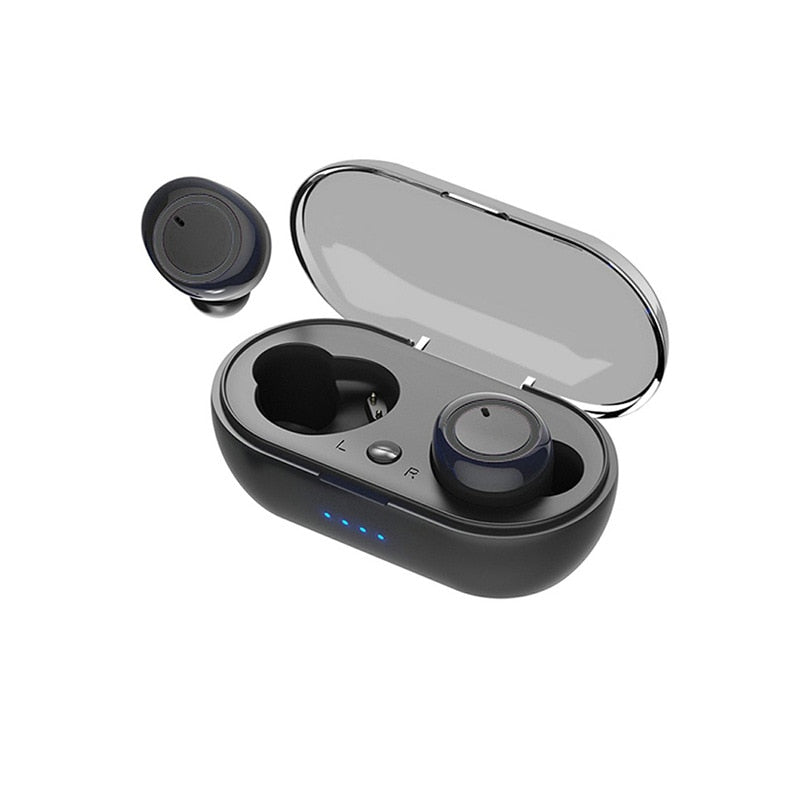 Lisslune | Wireless In-Ear Sports Headphones Earbuds with Touch Function and Noise Cancellation