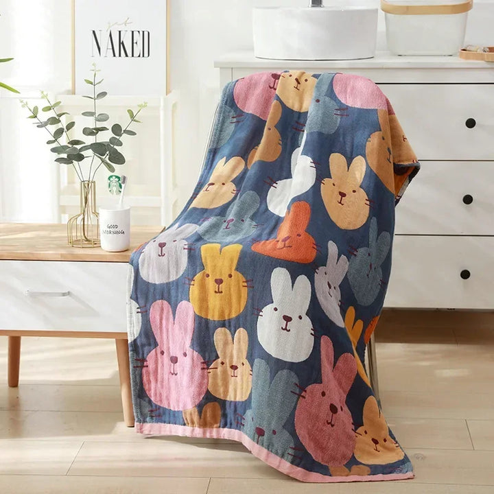 Lisslune | botanical print blanket