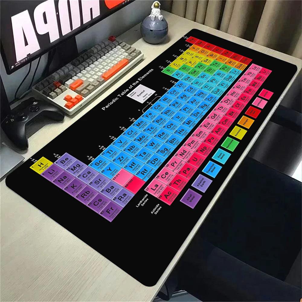 Lisslune | Colossal Gaming Mouse Pad with Vivid Periodic Table Artwork - Exceptional Precision and Durable Longevity
