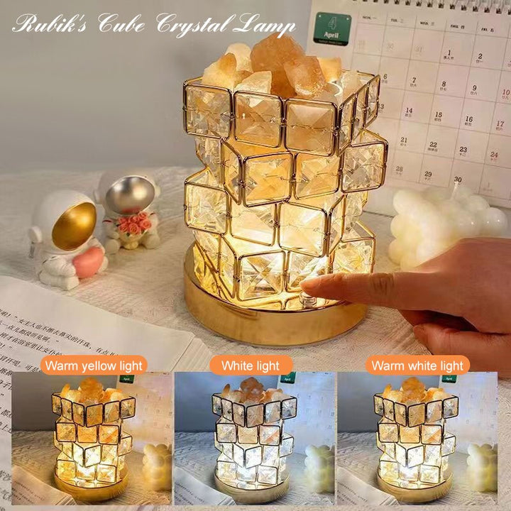 Lisslune | Crystal Room Mood Ambient Geo Shimmer Cube Light