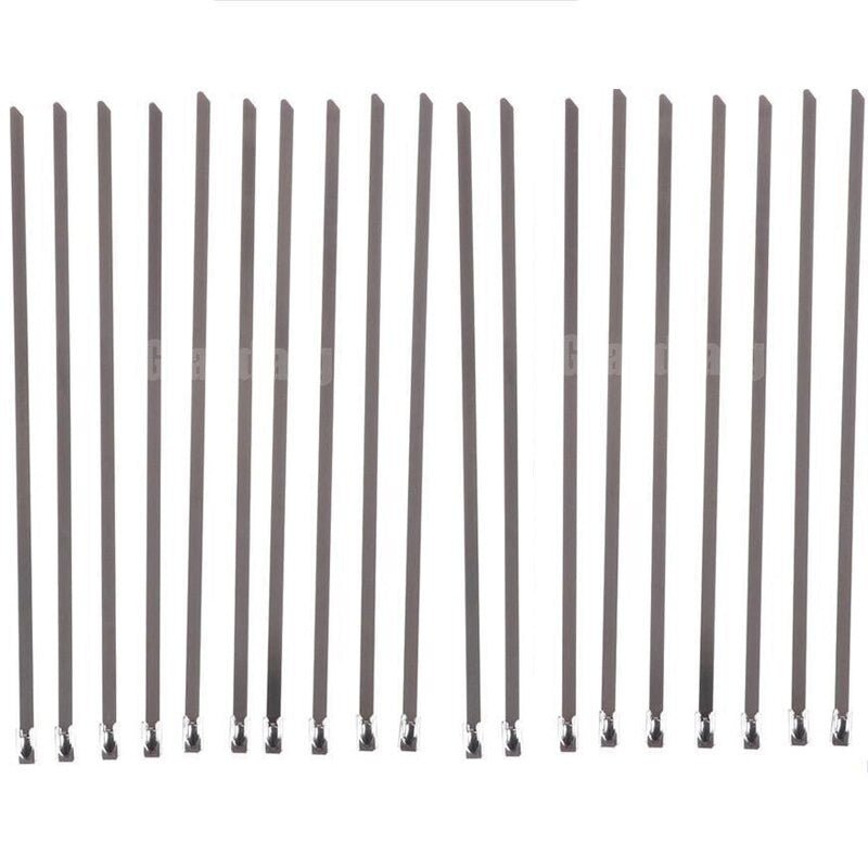 Lisslune | Universal Cable Ties made of Stainless Steel (20 Pieces)