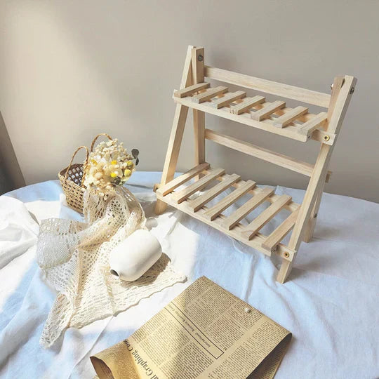 Lisslune | ClutterFree - Two-Tier Desk Organizer