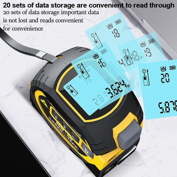 Lisslune | 3in1 Ultimate Pro Laser Smart Tape Measure
